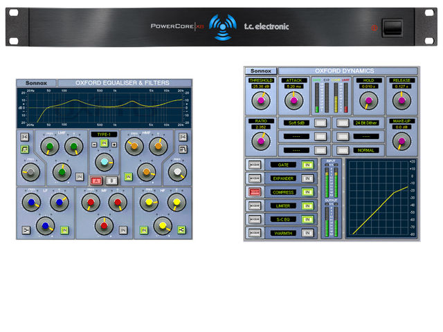 The Oxford EQ and Dynamics processors are included.